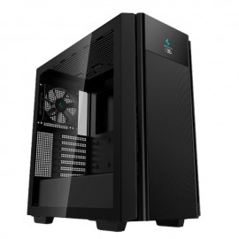 Gabinete DEEPCOOL CH510 MESH DIGITAL / Mini-ITX / Micro-ATX / ATX / E-ATX / Cristal Templado / Incluye 1 ventilador / Pantalla 