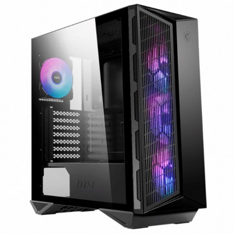 Gabinete MSI MPG GUNGNIR 111R / Cristal Templado / Black / USB 3.2 Type C / ATX