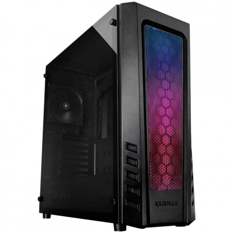 Gabinete Raidmax ZETA / LED RGB / ATX / USB 3.2