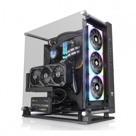 Gabinete Thermaltake Core P3 TG Pro / Midi-Tower, ATX/E-ATX/Micro ATX/Mini-ITX / Cristal Templado / USB 3.0 / Sin Fuente / Sin 