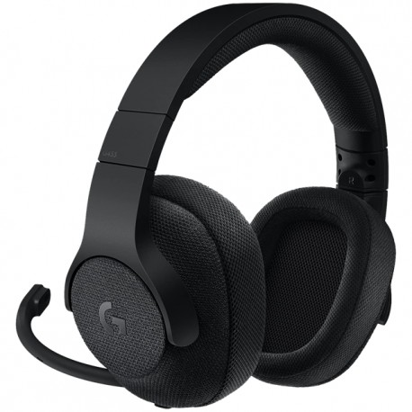 Diadema Gamer Logitech G433 Prodigy Audio DTS X 7.1 Canales (solo PC) / PC - XBOX - PS4 - Switch - Smartphone y Tablet / Black 