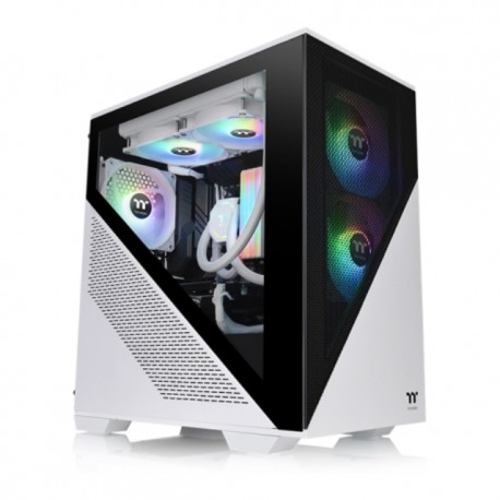 Gabinete Thermaltake Divider 170 TG ARGB / Micro-Tower, Micro-ATX/Mini-ITX / Cristal Templado / USB 3.0/2.0 / Sin Fuente / 2 Ve