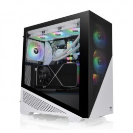 Gabinete Thermaltake Divider 370 TG Snow ARGB / Midi-Tower, ATX/Micro-ATX/Mini-ITX / Cristal Templado / USB 3.0 / Sin Fuente / 