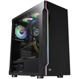 Gabinete Thermaltake H200 TG RGB / Negro / ATX CA-1M3-00M1WN-00