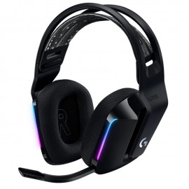 Diadema Gamer Logitech G733 Lightspeed Wireless RGB/ Microfono / RGB Lightsync/ Black - 981-000863