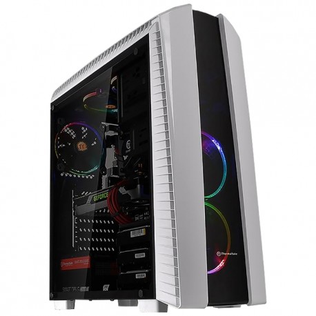 Gabinete Thermaltake Versa N27 Snow RGB / ATX / CA-1H6-00M6WN-00