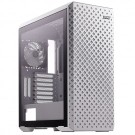 Gabinete XPG DEFENDER PRO White / Cristal Templado / ARGB LED / ATX / USB 3.0 / 3 Ventiladores ARGB Vento 120mm / Audio HD - DE