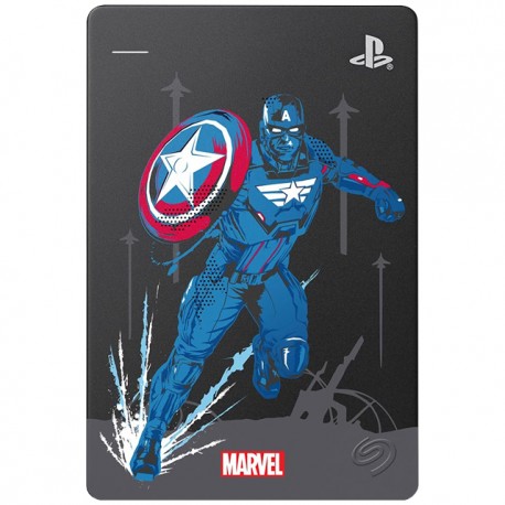 Disco Duro Externo 2TB Seagate Avengers Edición Limitada / Cable USB 3.0 / STGD2000107