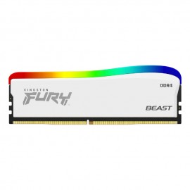 Memoria RAM 16GB 3200MHz Kingston Fury Beast DDR4 RGB SPECIAL EDITION / 1X16 3200MHZ / Intel XMP y AMD AMP / KF432C16BWA/16 / r