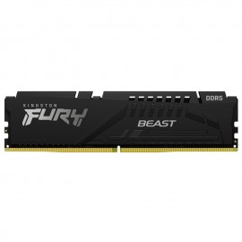 Memoria RAM 16GB DDR5 Kingston Fury Beast 4800Mhz / Un Modulo 16GB / XMP 3.0 / KF548C38BB-16