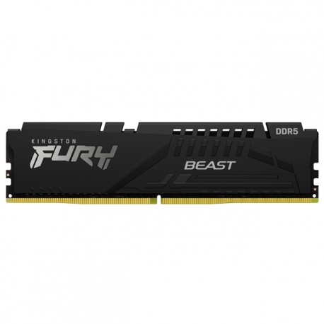 Memoria RAM 16GB DDR5 Kingston Fury Beast 4800Mhz / Un Modulo 16GB / XMP 3.0 / KF548C38BB-16