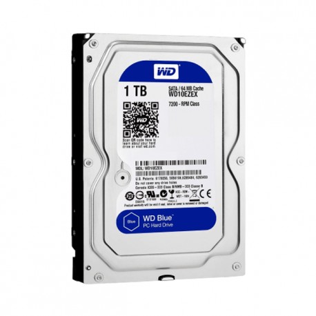 Disco Duro Interno Western Digital WD10EZEX Blue 3.5'', 1TB, SATA III, 6 Gbit/s, 7200RPM, 64MB Cache