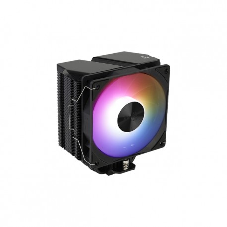 Disipador Aerocool Rime 4 LED RGB / 120mm / 800-1800RPM / Negro / Aluminio / RIME 4