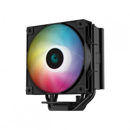 Disipador CPU DeepCool AG400 BK ARGB / 120mm / 500-2000RPM /Negro / R-AG400-BKANMC-G-2