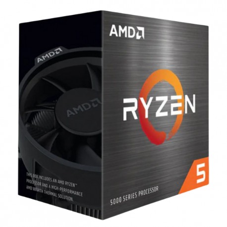 Procesador AMD Ryzen 5 5600 / 6 Core / 12 Thread / 3.5GHz / 4.4GHz Boost / TDP 65W / Wraith Stealth / / 100-100000927BOX / Requ