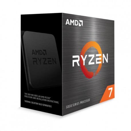 Procesador AMD Ryzen 7 5700X / 8 Core / 16 Thread / 3.4GHz / 4.6GHz Boost / TDP 65W / No incluye disipador / (Requiere Tarjeta 