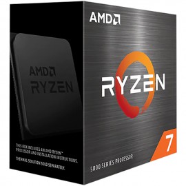 Procesador AMD Ryzen 7 5800X / 8 Core / 16 Thread / 3.8GHz / 4.7GHz Boost / TDP 105W / No incluye disipador / (Requiere Tarjeta