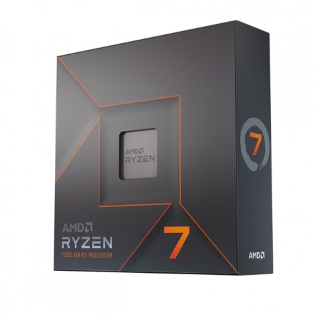 Procesador AMD Ryzen 7 7700X / Socket AM5 / 4.5GHz / 8 núcleos 16 hilos / Gráficos Integrados /100-100000591WOF / 7000 Series /