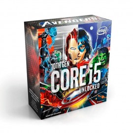 Procesador Intel Core i5-10600KA Edición Especial Marvel Avengers / 4.10GHz / 4.80GHz / 6 Nucleos / 12 Hilos / Socket LGA1200 /