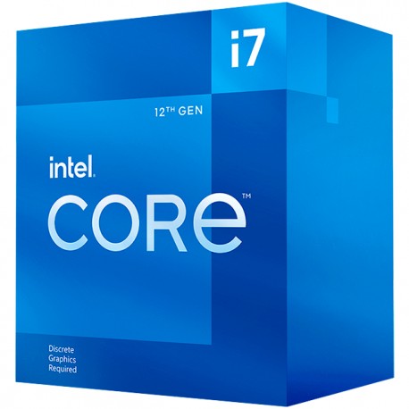 Procesador Intel Core i7-12700 4.90GHz / 8 Nucleos Alto Rendimiento / 4 Nucleos Alta Eficiencia / 20 Threads / Socket LGA1700 -