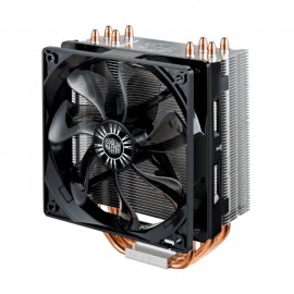 Disipador para CPU Cooler Master Hyper 212 EVO V2 / Negro/Plata / 120mm / 650-1800RPM / RR-2V2E-18PK-R2