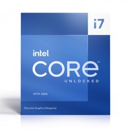 Procesador Intel Core i7-13700KF 5.40 GHz / 8 Nucleos Alto Rendimiento / 8 Nucleos Alta Eficiencia / 24 Hilos / Socket LGA1700 