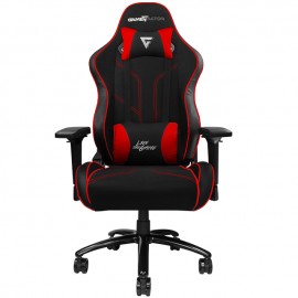 SILLA GAMER DEPORTIVA GAME FACTOR CGC600 V2 - NEGRO - ROJO