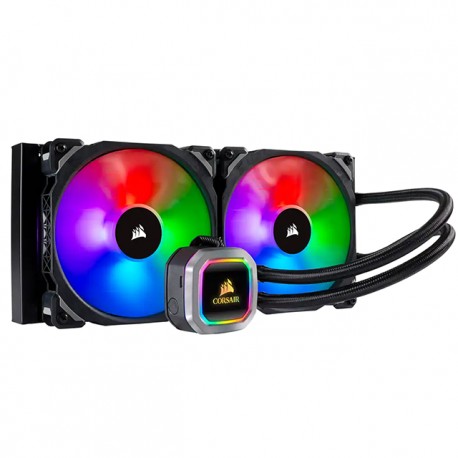 Sistema de Enfriamiento Liquido AIO Corsair H115I RGB Platinum - 140mmX2 (280mm) Intel y Amd / CW-9060038 / RECERTIFICADO/ game