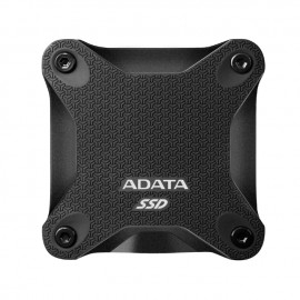 SSD Externo Adata SSD600Q 480GB / Antigolpes / USB 3.1 (Tipo A) / Velocidad extrema / Black / ASD600Q-480GU31-CBK