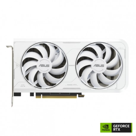 Tarjeta de Video Asus Dual GeForce RTX 3060 Ti White OC Edition 8GB GDDR6X / DUAL-RTX3060TI-O8GD6X-WHITE