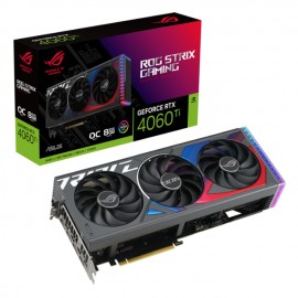 Tarjeta de Video Asus ROG Strix GeForce RTX™ 4060 Ti 8GB GDDR6 OC Edition / PCI Express 4.0 / 8GB GDDR6 / 128-bit