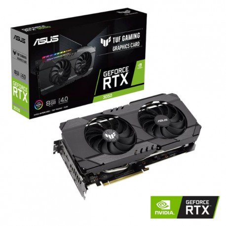 Tarjeta de Video Nvidia Geforce RTX 3050 Asus TUF Gaming / 8GB / GDDR6 / TUF-RTX3050-O8G-GAMING