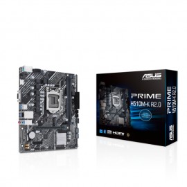 Tarjeta Madre Asus Prime H510M-K R2.0 Socket LGA1200 Intel H510 Micro-ATX / DDR4 / Intel Core 11th Generación