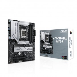 Tarjeta Madre ASUS PRIME X670-P / X670P / AMD / Socket AM5 / ATX / DDR5 / Ryzen 7000