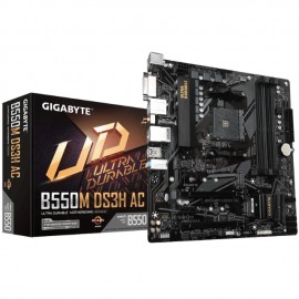 Tarjeta Madre Gigabyte B550M DS3H AC SOCKET AM4 B550M DS3H AC/ AMD RYZEN 5000 SERIES READY