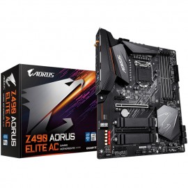 Tarjeta Madre Gigabyte Z490 Aorus Elite AC Socket LGA1200 Intel Z490 ATX / DDR4 / Intel Core 10th Generación