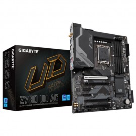 Tarjeta Madre GIGABYTE Z790 UD AC / LGA 1700 / Intel Z790 / ATX / DDR5 / Triple M.2 / Z790-UD-AC