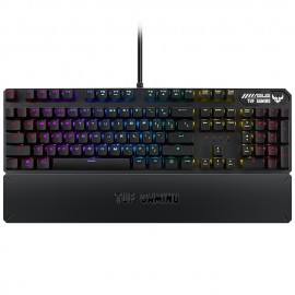 Teclado Gamer Asus TUF GAMING K3 RGB / Mecánico / USB 2.0 / Ingles / Reposamuñecas / gamerdays