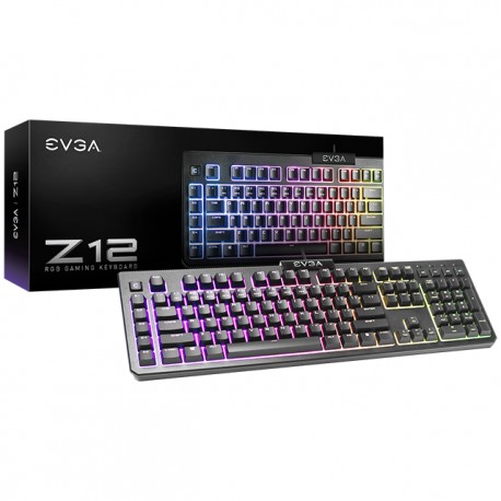 Teclado Gamer Mecanico EVGA GAMING Z12 RGB / Cherry MX / Español / 834-W0-12SP-K2/ gamerdays