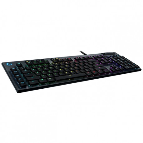 Teclado Mecánico Gamer Logitech G815 / Bajo perfil / Switch GL Táctil / RGB Lightsync / Ingles / Macros / 920-008984/ gamerdays