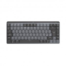 Teclado Mecánico MX Mechanical Mini / receptor logi bolt / bluetooth / recargable por usb tipo C / Grafito Español MX Mechanica