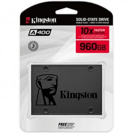 Unidad de estado solido SSD 960GB 2.5" SATA3 Kingston A400 / SA400S37/960G