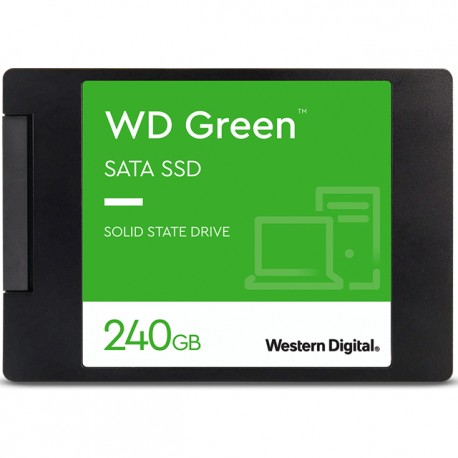 Unidad SSD WD Green 240GB / Sata 3 / 2.5" WDS240G2G0A