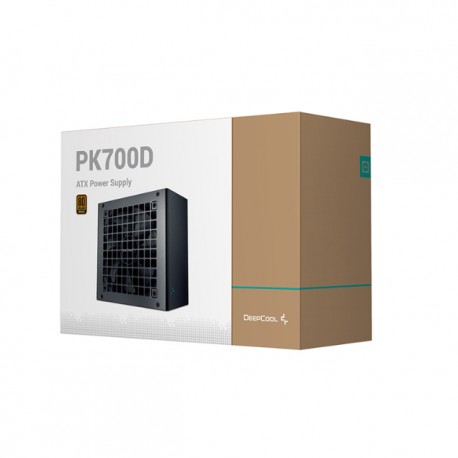 Fuente de Poder PC 700W Gamer DEEPCOOL 80 Plus Bronze / R-PK700D-FA0B-EU / R-PK700D-FA0B-US