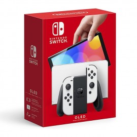 Consola Nintendo Switch OLED 64GB Standard Edition / Color blanco y negro