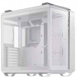 Gabinete Asus GT502 TUF Gaming White / ATX, Micro-ATX, Mini-ITX / Dual Chamber Chassis / Panel Frontal con Usb Type-C / Diseño 